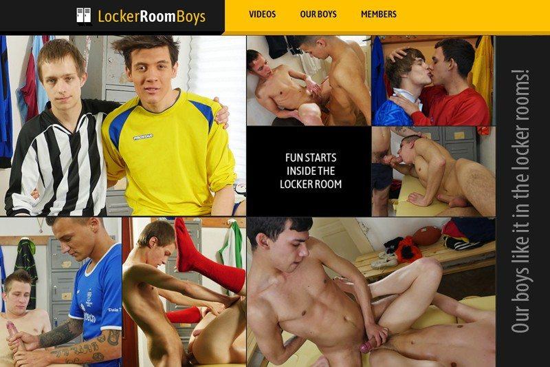Locker room boys