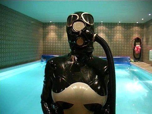best of Latex gas fuck mask