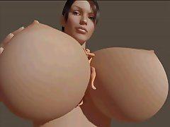 Giantess big boobs