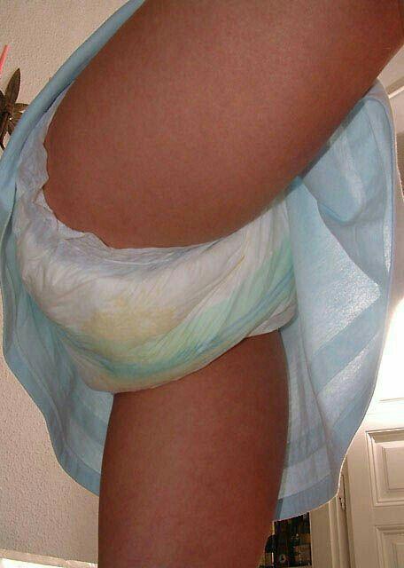 emma a diaper upskirts in public.