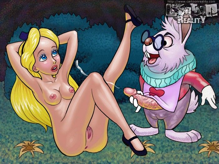 Wonderland fucks blondie rabbit
