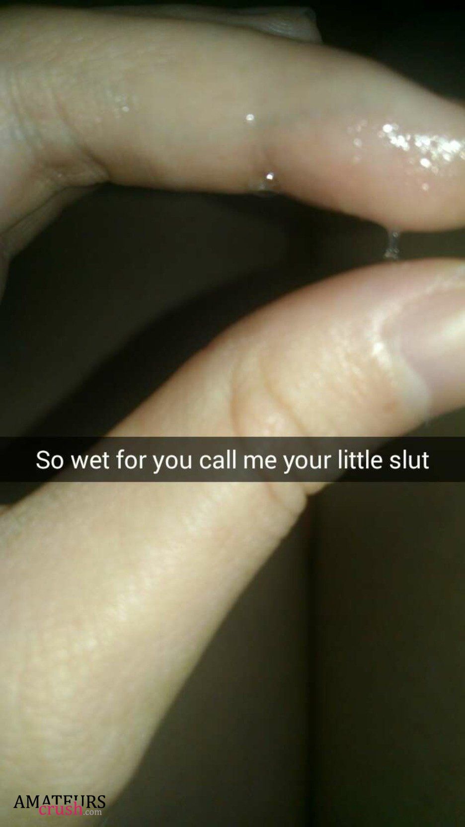 Hot B. reccomend snapchat slut fingers pussy