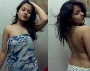 Tamil girl striping