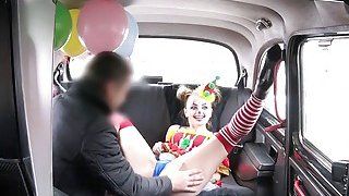 best of Horny babe pussy squirting faketaxi with