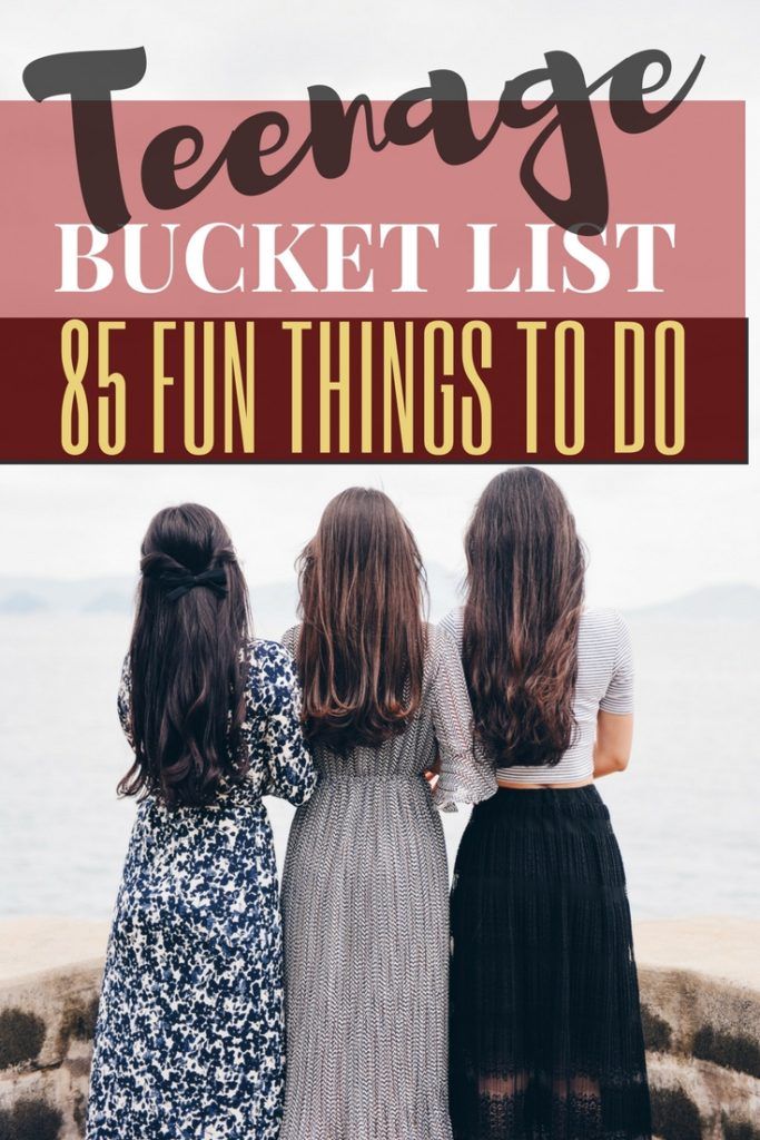 Friends daughter bucket list