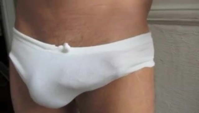 best of Cock wanking through underwear white