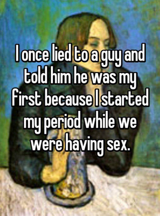 She lied about sexual past virginity