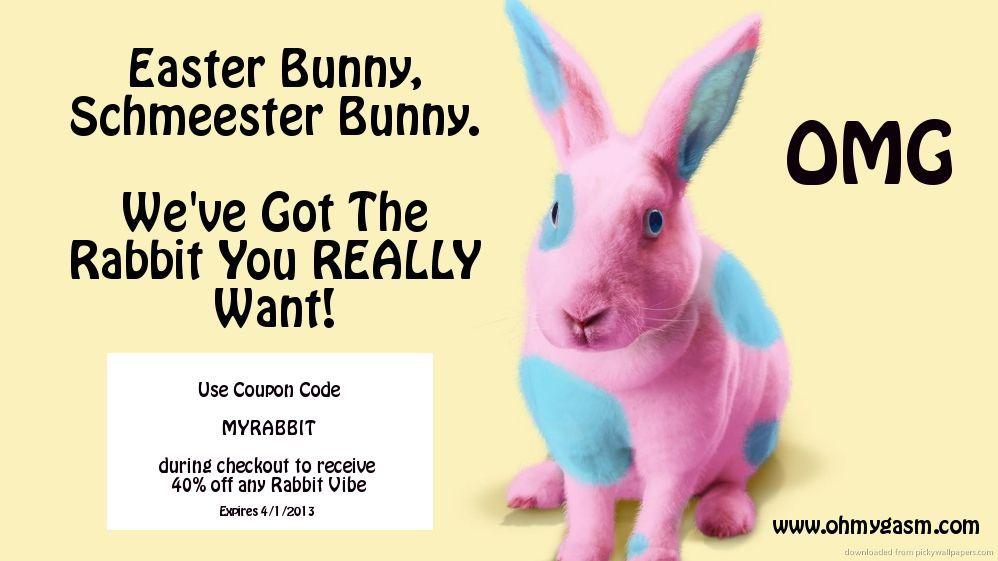 Epiphany reccomend Easter rabbit vibrator video