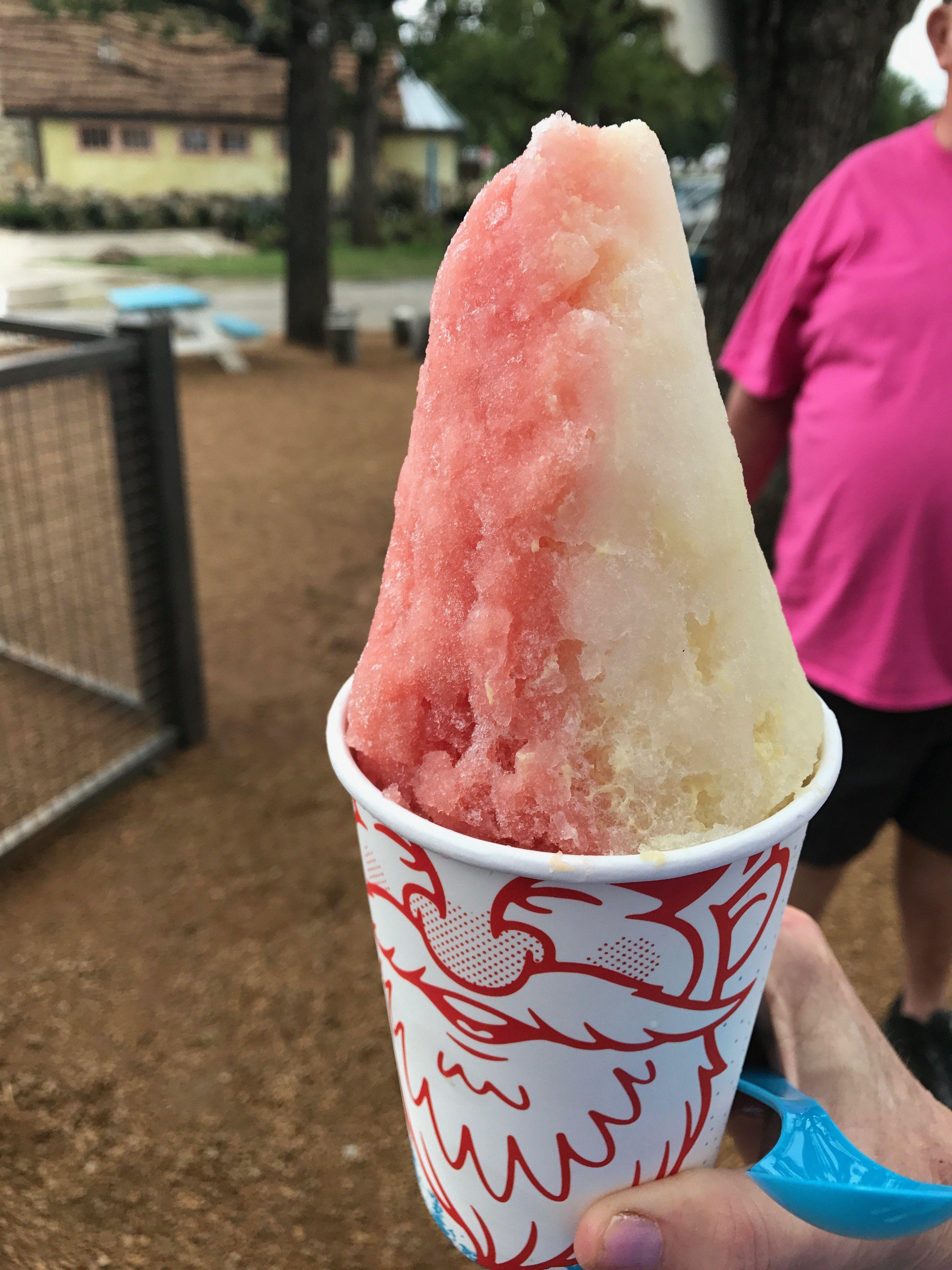 Lewisville shaved ice sno cone