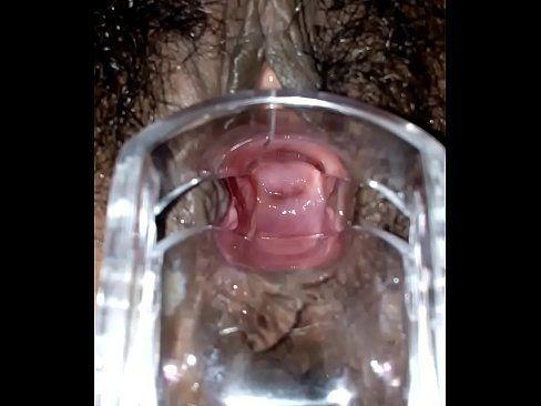 Cervix cock full labia stretched