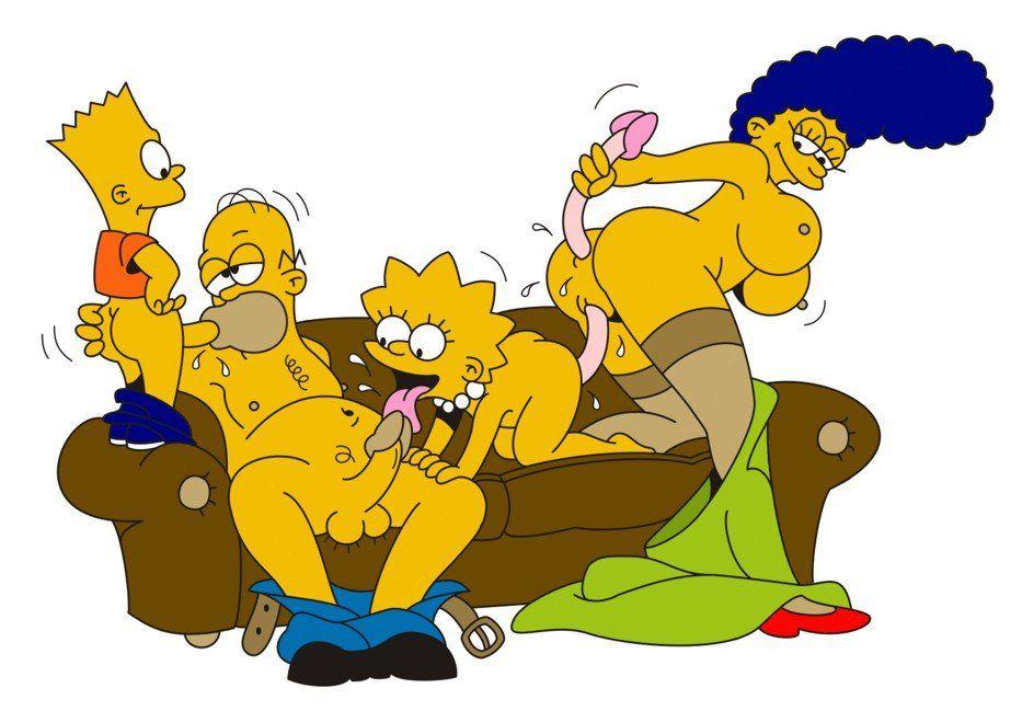 Homer has porn sex