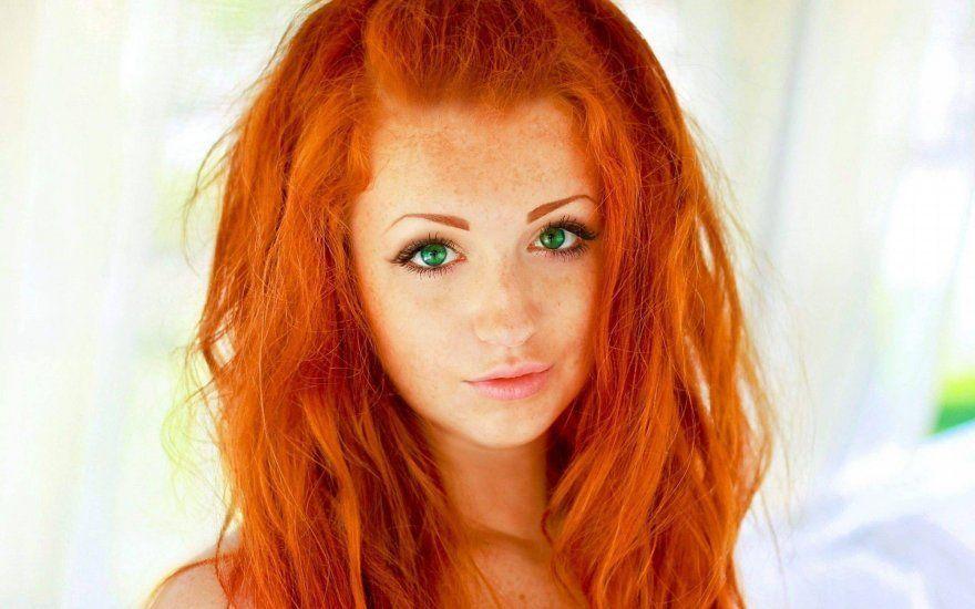 best of Green Sexy eyes with redheads