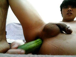 Cucumber cumshot