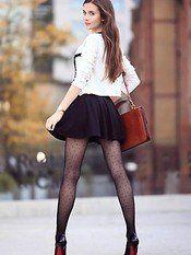 best of Pantyhose Amateur up videos skirts