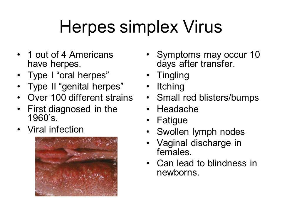 Can genital herpes cause swollen vagina