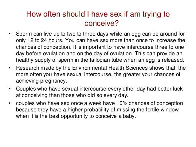 best of Have during often to ovulation sex How