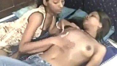 Indian lesbians use dildo
