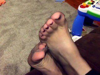 Feet after work