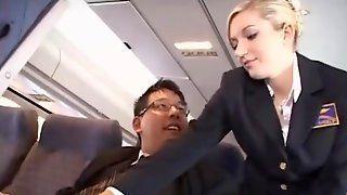 Stopper reccomend Stewardess handjob full version