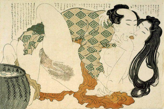 Asian erotic painting