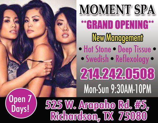 best of Tx in dfw Asian massage parlors