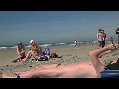 best of Blowjob beach small ass on white dick
