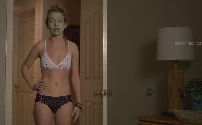 Britt robertson underwear panties topless scene