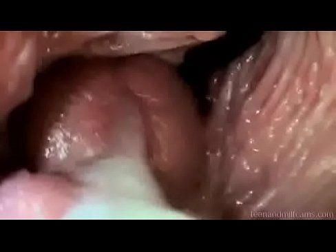 Inside view orgasm