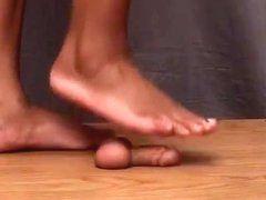 best of Foot trample bare cock