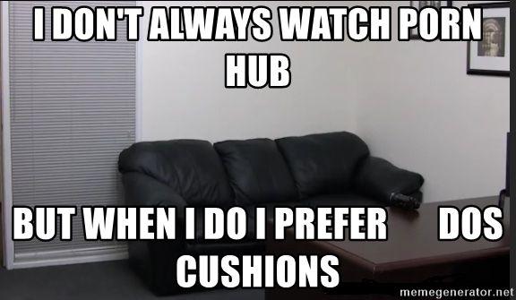 Cornflake reccomend couch cushion