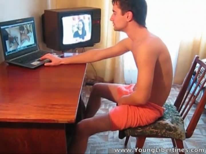 Boy watching porn