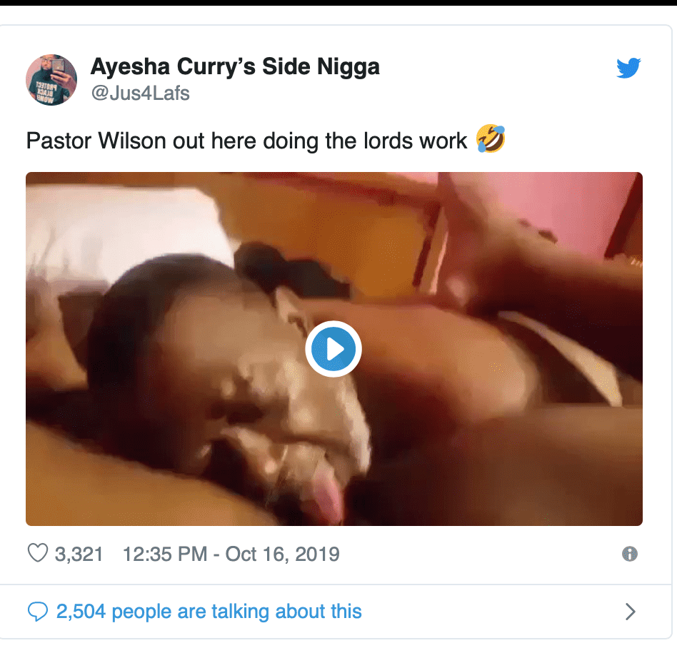 best of David eating exposed pastor wilson