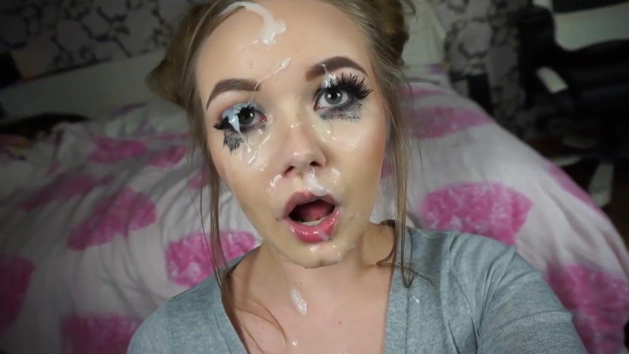 best of And sloppy messy facial blowjob