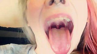 Dream D. recommend best of wide open mouth tongue war