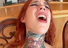 Muffy reccomend redhead shaved handjob dick and anal