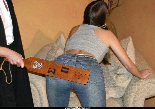 best of Jeans ass spanking