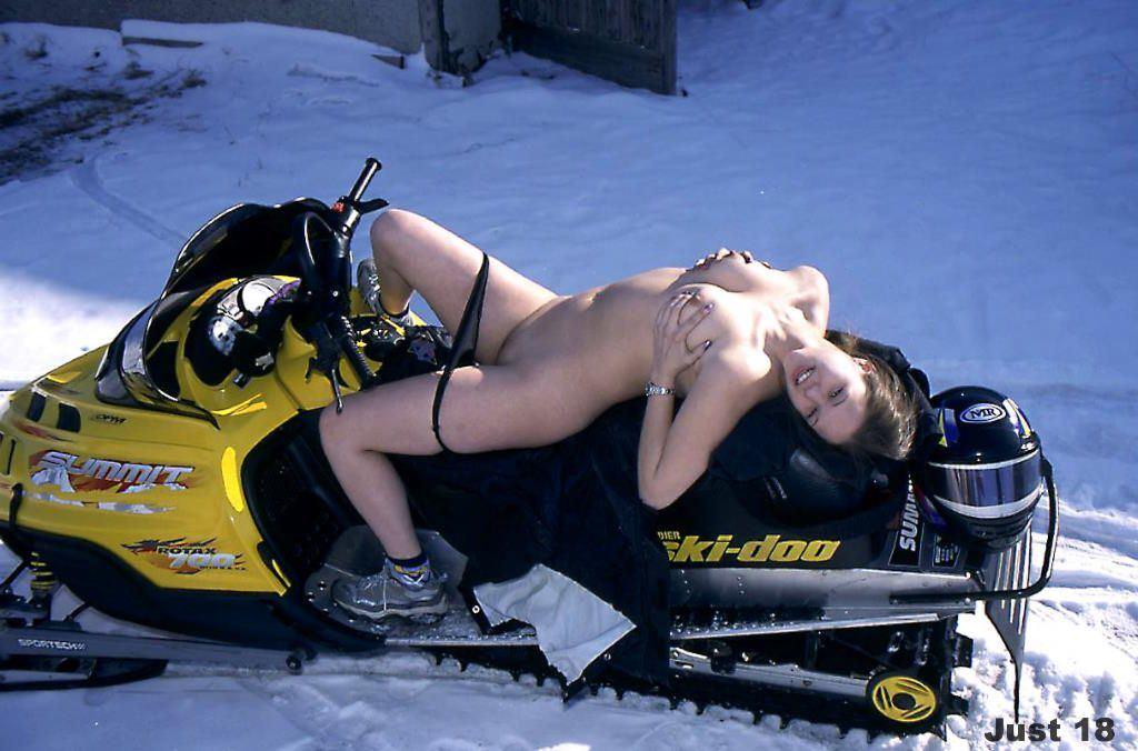 Moonshot recommendet on snowmobile wife Nude