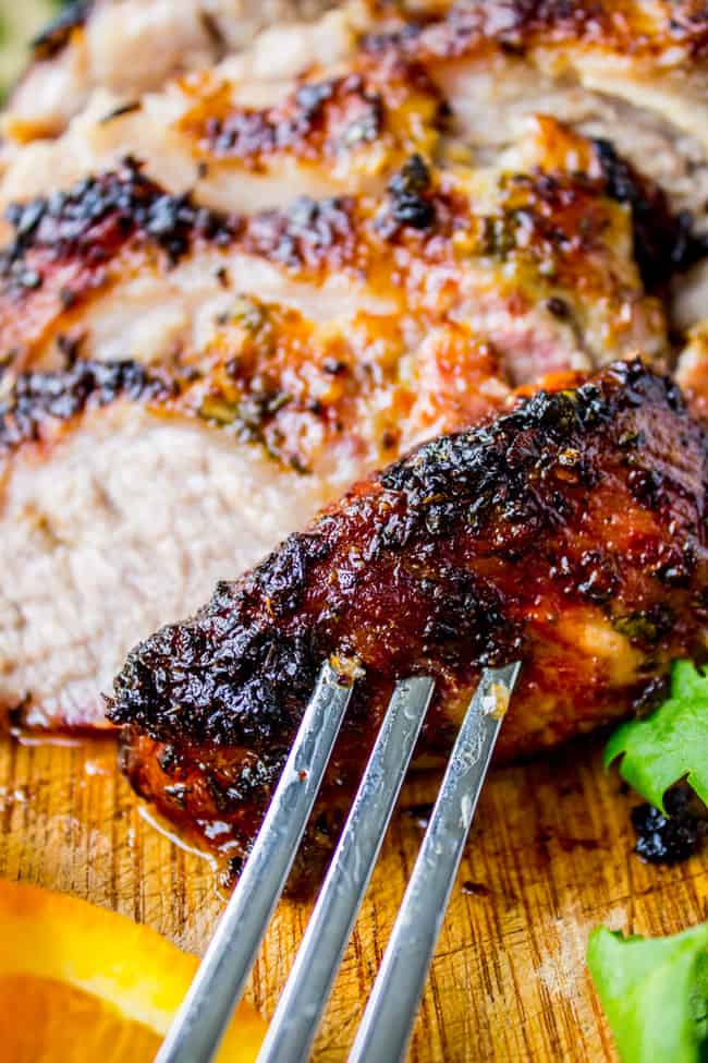 Target reccomend Asian marinade for pork tenderloin