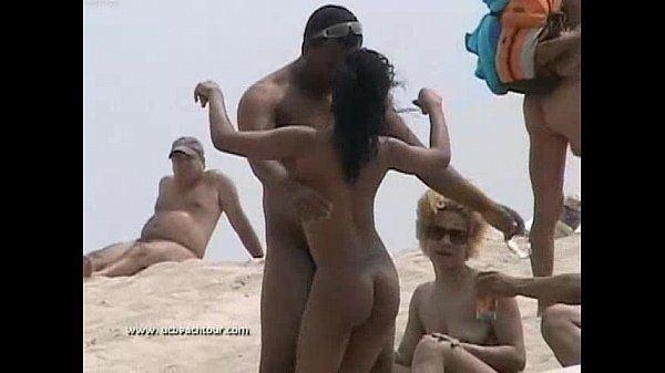 Africa black blowjob dick on beach