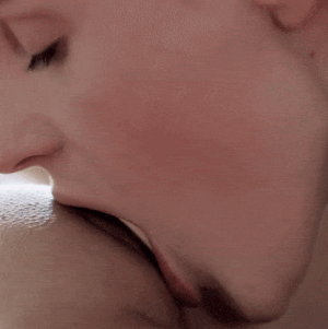Lesbian oral close up