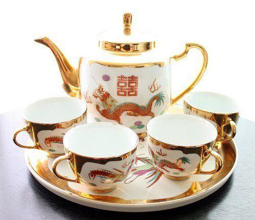 Asian porcelan tea sets