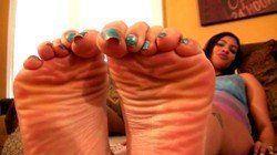 Ebony feet soles