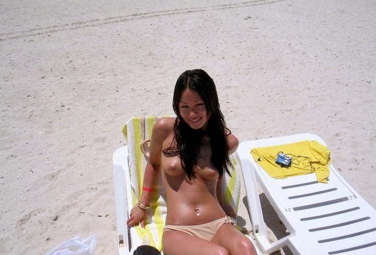 Nude beach asian girls
