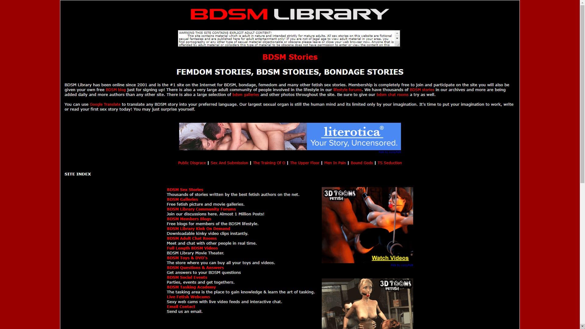 Bdsm Story Sites