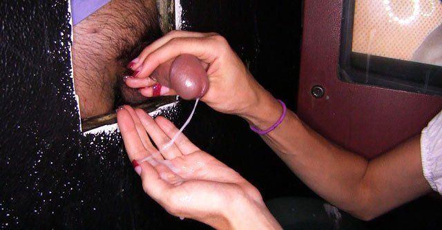 Cannon reccomend Glory hole and handjobs