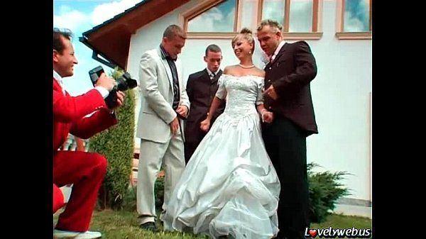 best of Gangbang Bridal gown