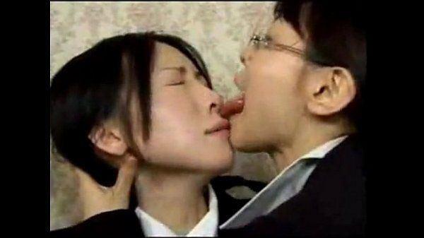 best of Kissing licking lesbian asian