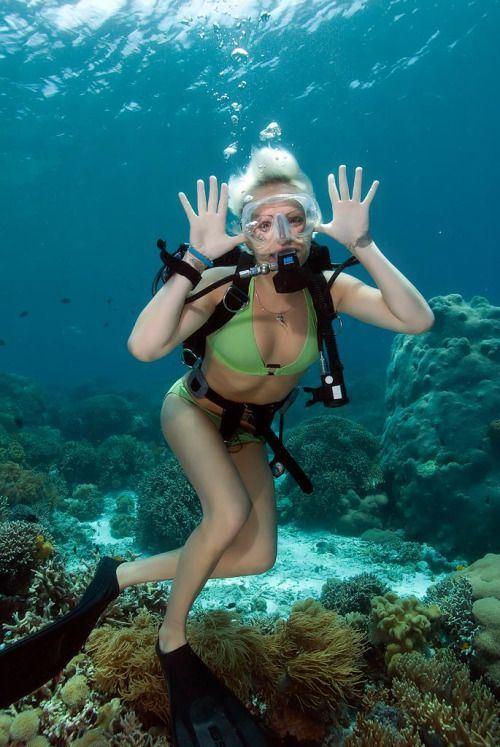 best of Nude scuba diving