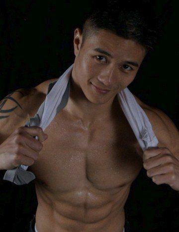 Asian guy model