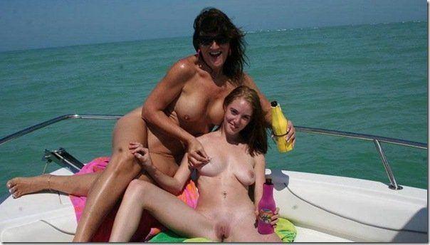 Naked Slut On A Boat